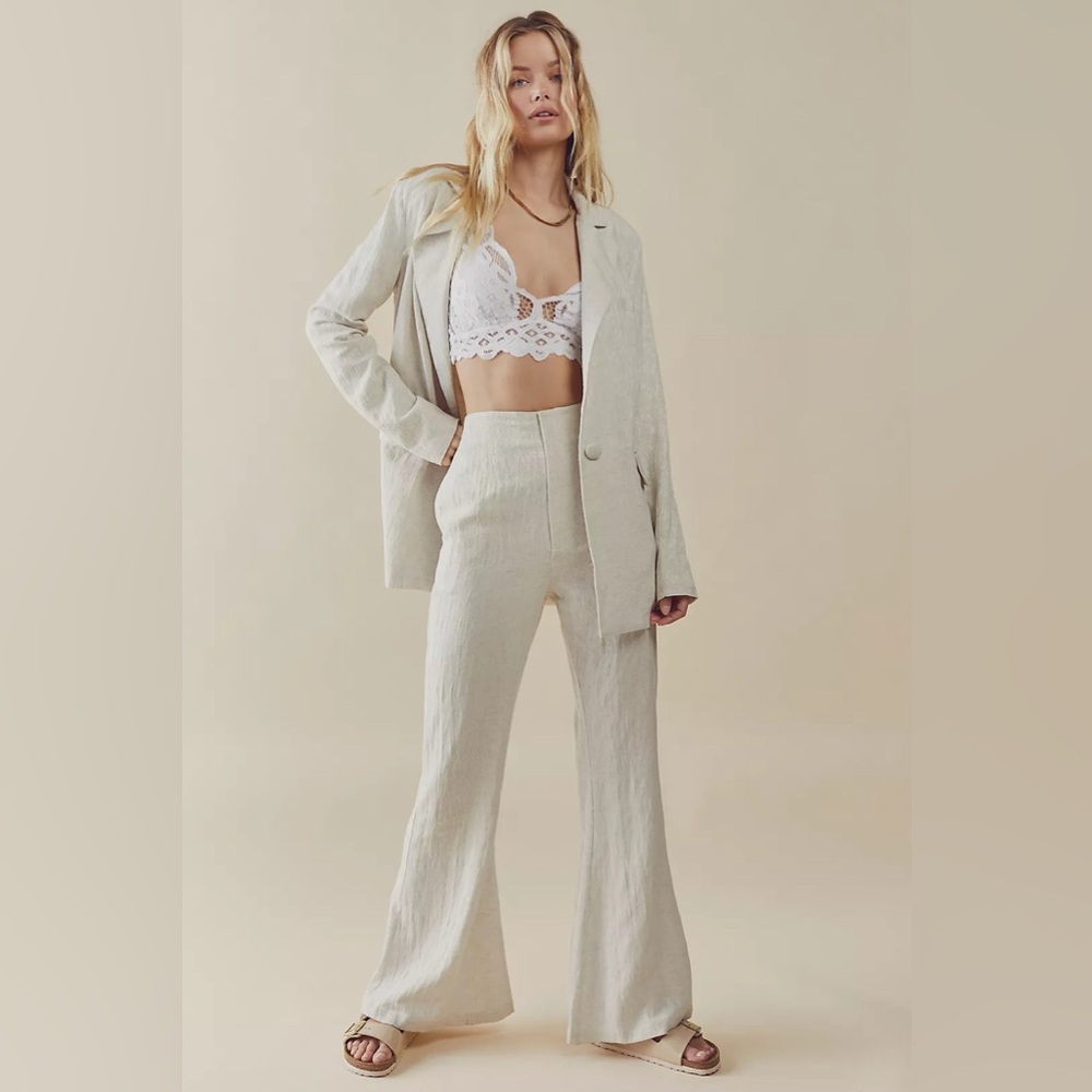 NWT Free People Ollari Floral Jacquard Suit Size XS
